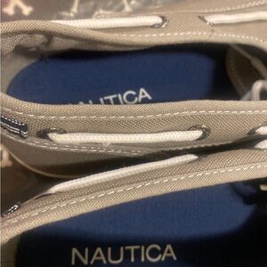 Nautica Tan and Blue Casual Shoes